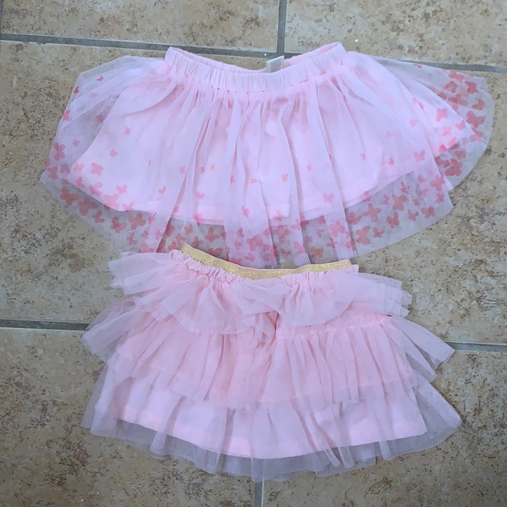 2 baby skirts